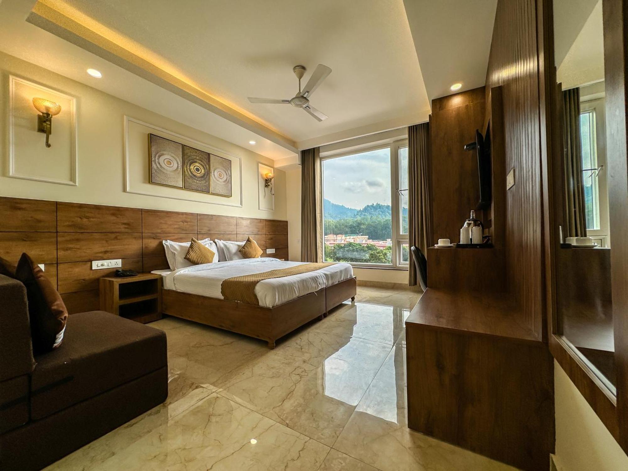 רישיקש Hotel Nirvana Bliss, Behind Parmarth Niketan מראה חיצוני תמונה